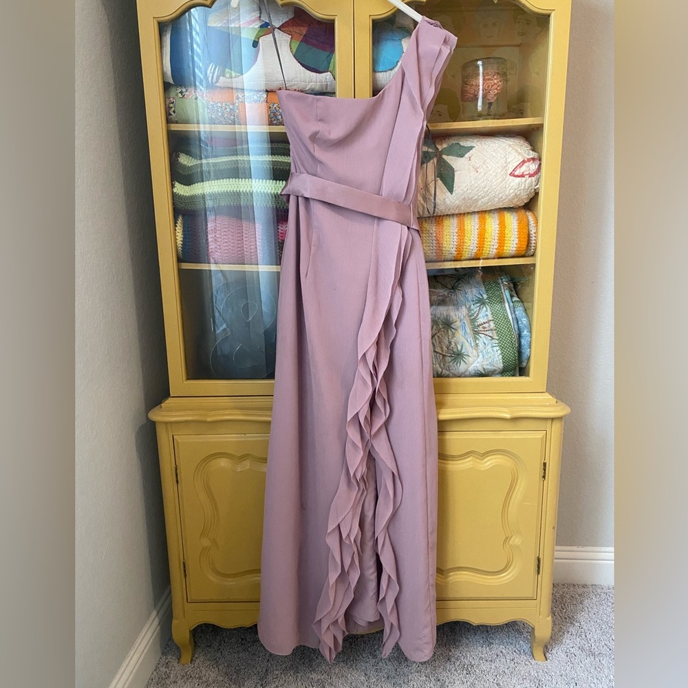 Vera Wang white bridesmaid dress